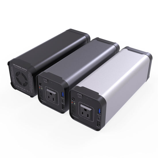 150W DC/AC tragbare Solarenergiebank 40000mAh mit RoHS-, Ce-, Kc-MSDS-Zertifizierungen