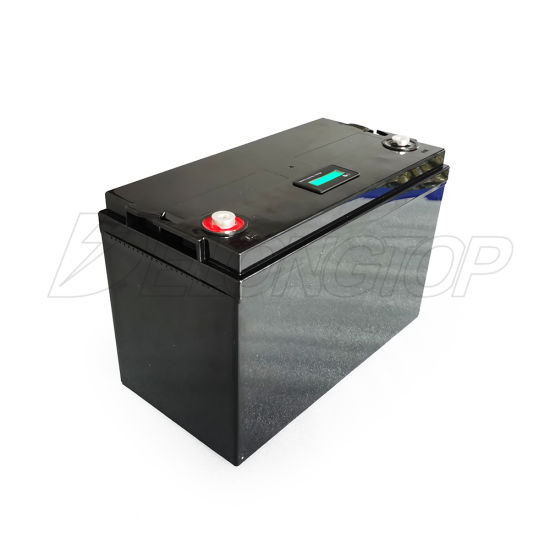 Deep Cycle Solarspeicherbatterie 12V 100ah Lithium-Eisen-LiFePO4-Batterie