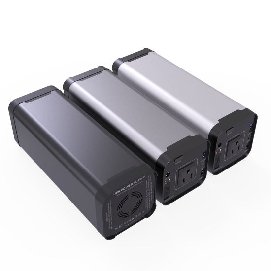 240V AC Ausgang Tragbares Laptop Netzteil 150Wh Reise Power Bank 40000mAh für Notebook