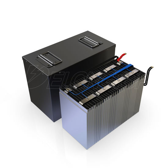 LFP Cell 2000 Zykluszeiten Solarbatterien 24V 100ah LiFePO4 Lithium-Ionen-Batterie für Sonnensystem