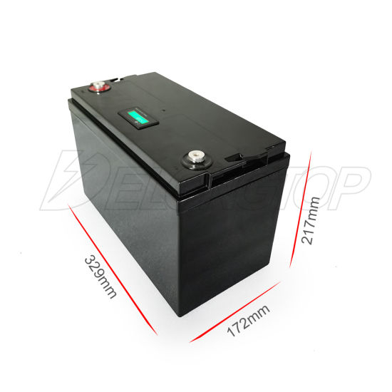 Leistungsstarker 100ah Lithium-Batterie Solarspeicher 12V Batteriepack