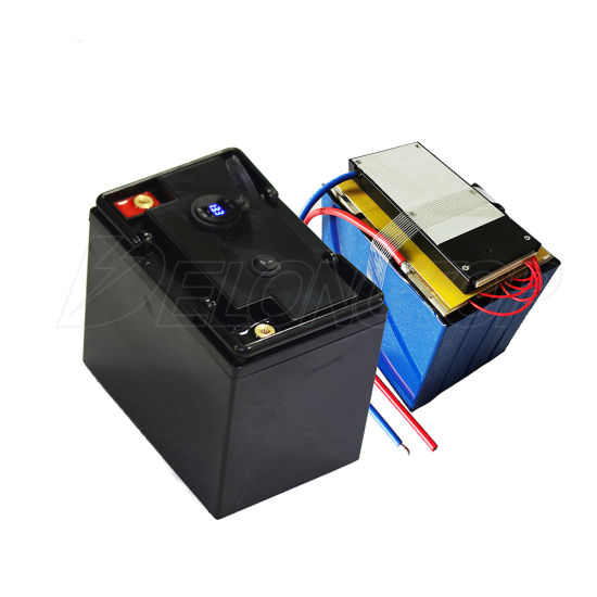 Solar Lithium Deep Cycle LiFePO4 Batterie 12V 50ah Lithium-Eisen-Phosphat-Batteriepack