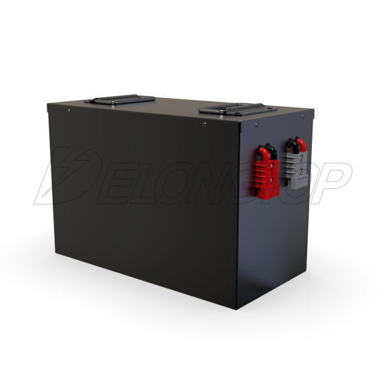 Deep Cycle Maintenance 24V 100ah Solar Energy System Batterie 12V 200ah