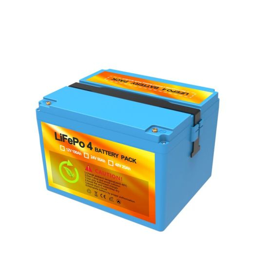 Deep-Cycle-Lithium-Batterien Akku LiFePO4 12V 100ah Batterie