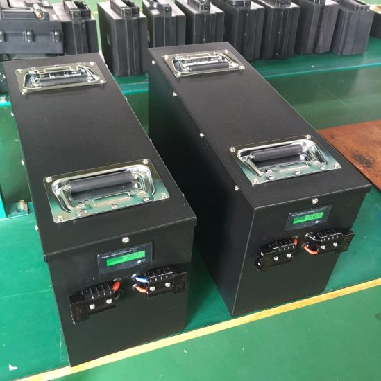 LiFePO4 Lithium Batterie 48V 50ah für Rasenmäher mit BMS