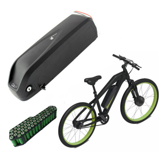 Elektrofahrradbatterie 36V 10ah Ebike Unterrohrbatterie Elektrofahrradbatterie Hailong Batterie W / USB