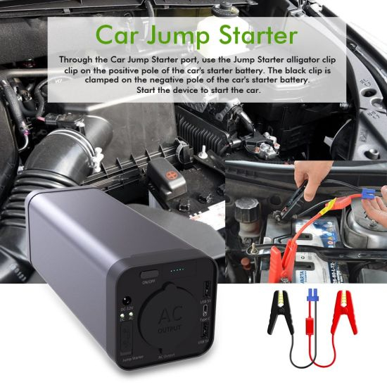 Tragbare AC Power Bank für Laptop Auto Starthilfe Power Station