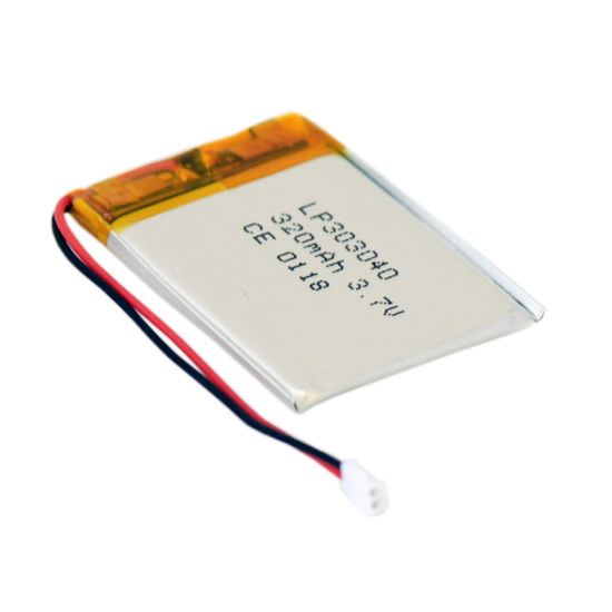 Wiederaufladbarer 303040 3.7V 320mAh Lipo Akku