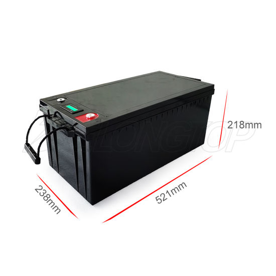 Energiespeicher 12V 200ah Li-Ion-LiFePO4-Batterie mit tiefem Zyklus