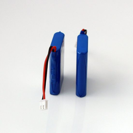 Wiederaufladbarer 3,7 V 1800 mAh 103450 Aluminium Shell Lithium-Ionen-Akku mit Jst-Anschluss