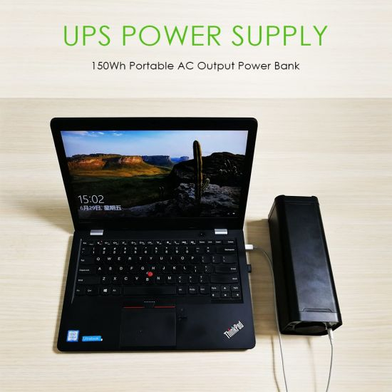 2018 neue 150wh UPS Mini Portable Power Bank für Laptop mit AC 220V Ausgang