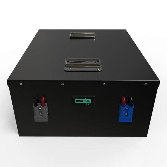 Wiederaufladbare Lithium-Ionen-Batterie 48V 100ah für Solarspeichersystem LiFePO4 Batteriepack