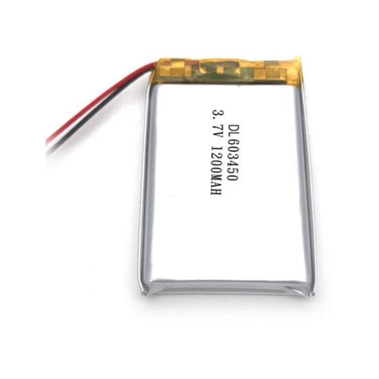 3.7V 1200mAh Lipo Batterie wiederaufladbare Lithium-Polymer-Batteriezelle 603450