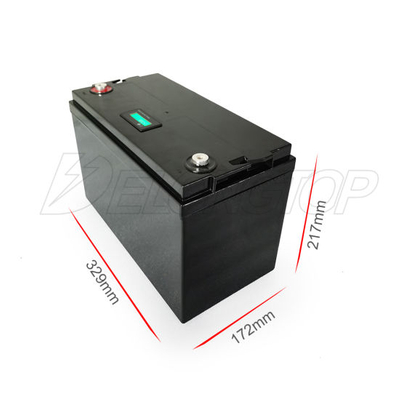 Ce MSDS genehmigter Lithium 12V 100ah LiFePO4 Batteriesatz mit BMS für RV/Auto/Wohnmobil/Solar/Boot