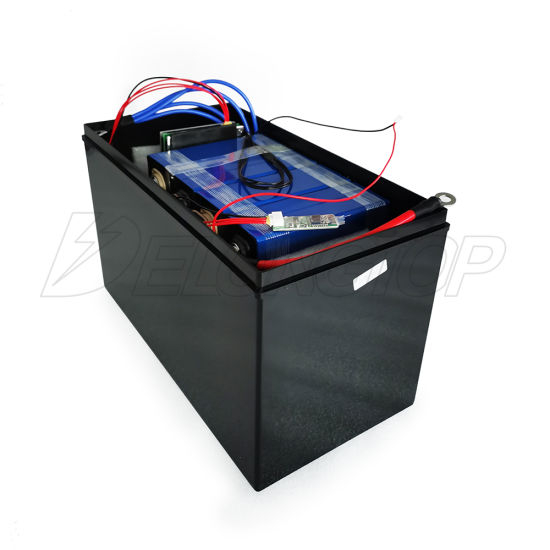 LiFePO4 Wiederaufladbarer 12V 120ah Deep Cycle Power Lithium-Ionen-Akku für Home Solar EV/Yacht/Golf Carts