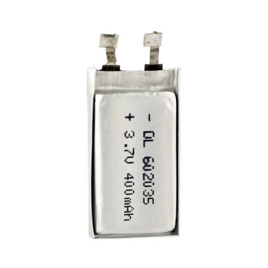 Lithium-Ionen-Polymer-Akku 602035 3,7 V 400 mAh Wiederaufladbar für Bluetooth