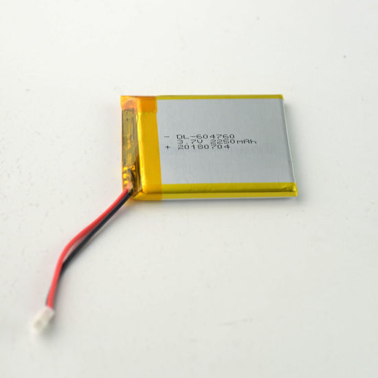 Wiederaufladbarer 604760 3,7 V 2250 mAh Lipo-Akku für digitale Produkte