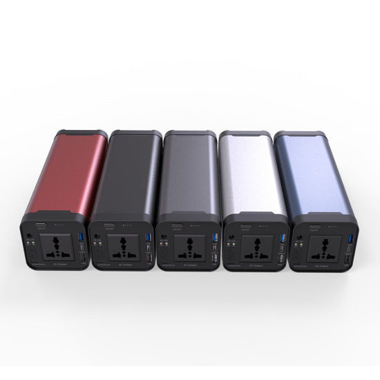 High Power 40000mAh 110V 220V AC Laptop Powerbanks mit Schnellladung für Smartphone Laptop Auto Starthilfe