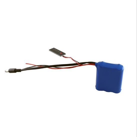 11V Icr18650 Lithium-Ionen-Akku 2600mAh Li-Ion-Akku für Notleuchten