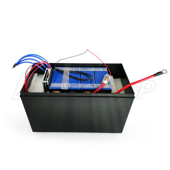 12V 100ah Lithium LiFePO4 Deep Cycle Wiederaufladbarer Akku Eingebautes BMS Perfekt für RV, Solar, Marine