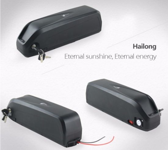 Hailong 500W Elektrofahrrad 36V 17.5ah Hailong Batterie 36V Lithiumbatterien Pack mit 3A Ladegerät