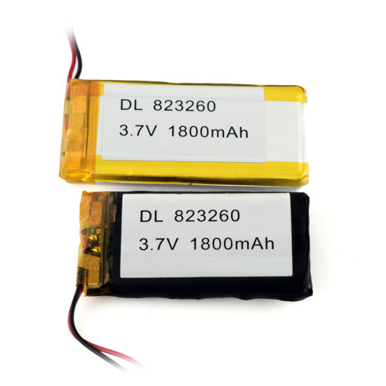 Lipo 3.7V 823260 1800mAh wiederaufladbarer Lithium-Ionen-Polymer-Akku für GPS-Tracker