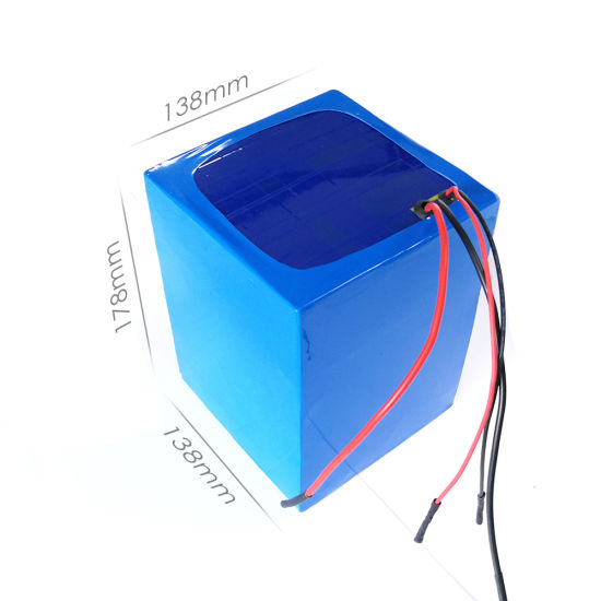 Elektrofahrrad-Batterie 48V 20ah wiederaufladbarer Lithium-Polymer-Akkupack