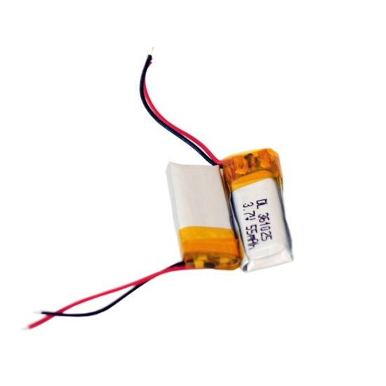 3.7V Lipo Batterie 55mAh Lithium Polymer Batteriezelle 361025