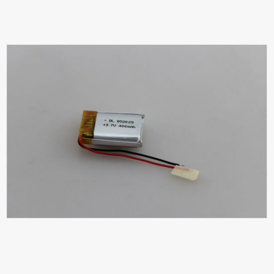 China Factory wiederaufladbarer 852025 3,7 V 400 mAh Li-Ion-Polymer-Akku