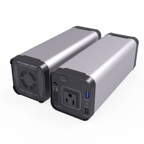 AC-Steckdose Doppel-USB Typ C Tragbares Laptop-Ladegerät 150wh 40000mAh AC Power Bank