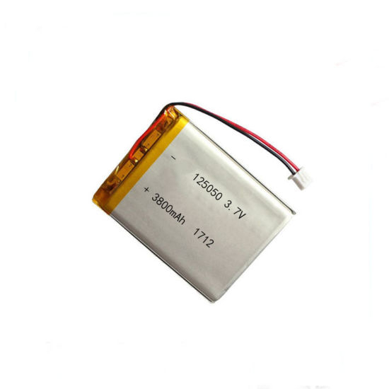 3.7V 3800mAh Lipo Batterie Lithium Polymer Batteriezelle 125050