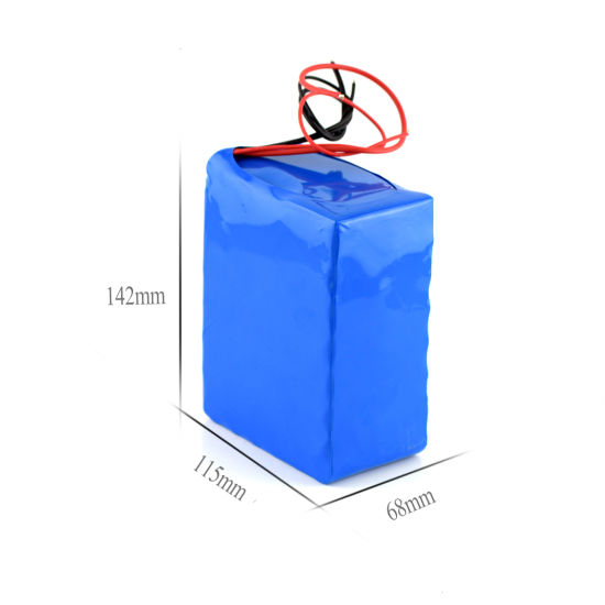 24V 15ah wiederaufladbarer Lithium-Ionen-Akku für EV- und Solarstraßenlaternen