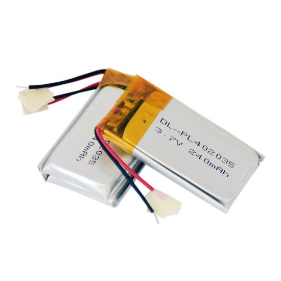 Wiederaufladbare 3.7V 240mAh Lithium-Polymer-Batterie Lipo Batteriezelle 402035