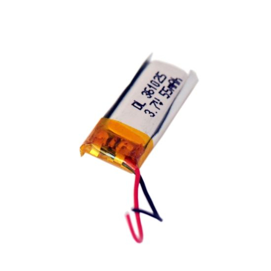 3.7V Lipo Batterie 55mAh Lithium Polymer Batteriezelle 361025