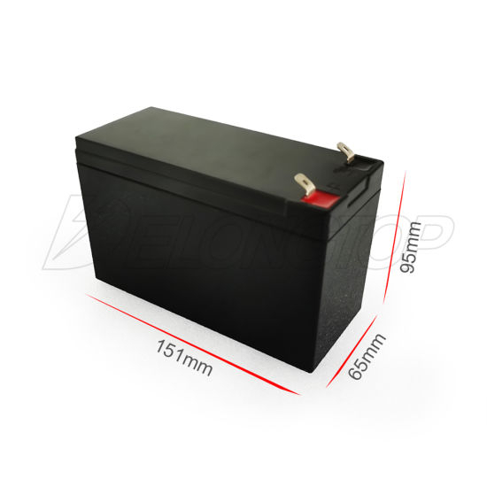 OEM ODM BMS 12V 7ah LiFePO4 Solar wiederaufladbare LiFePO4 Lithium-Ionen-Batterie