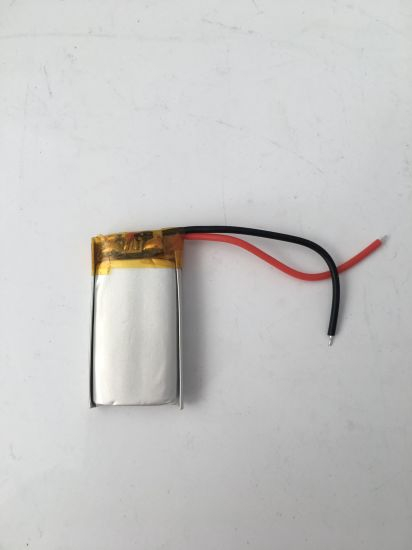 Kleine 3,7 V 65 mAh Lithium-Polymer-Batteriezelle mit BMS