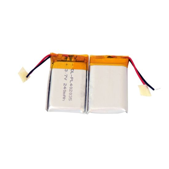 Wiederaufladbare 3.7V 240mAh Lithium-Polymer-Batterie Lipo Batteriezelle 402035