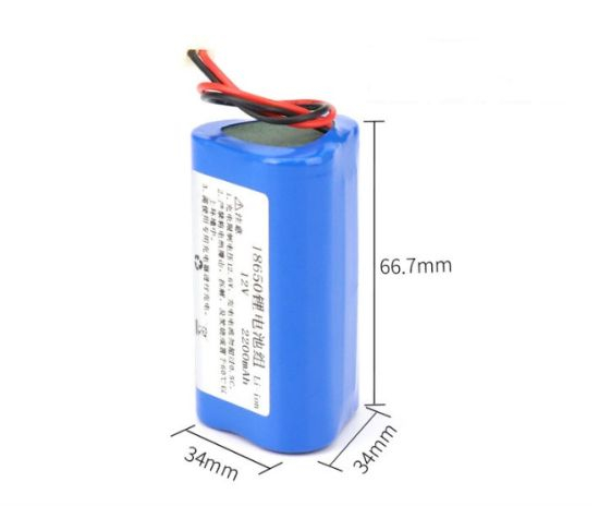 12-V-Akku 18650 wiederaufladbarer Lithium-Ionen-Akku 2200 mAh