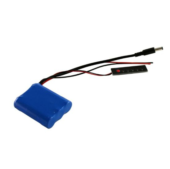 11V Icr18650 Lithium-Ionen-Akku 2600mAh Li-Ion-Akku für Notleuchten