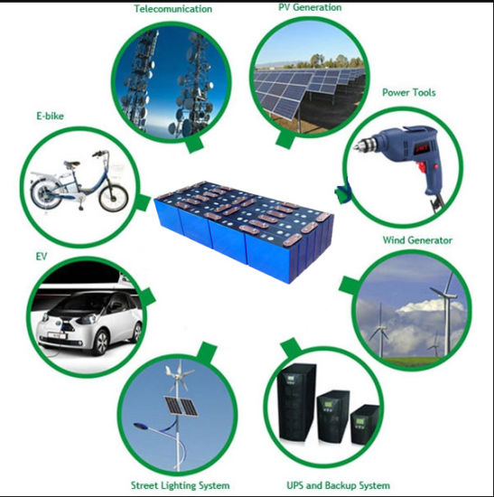 Lithium-Eisen-Phosphat12V 100ah LiFePO4 Akku für Gleichstrommotor/Solarstrom