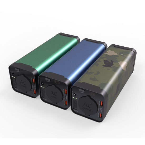 Hand Power Lipo Batterie Mini USV Netzteil AC 220V 150W Ausgang