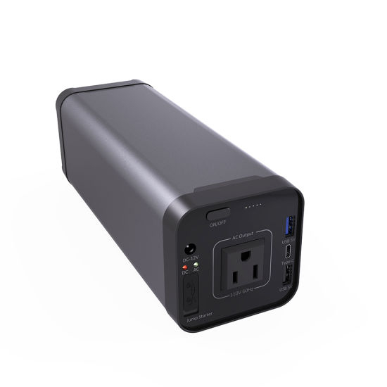 Uns Hotsale Portable AC 110V Output Power Bank mit BMS Security Mini Power Bank Outdoor Use