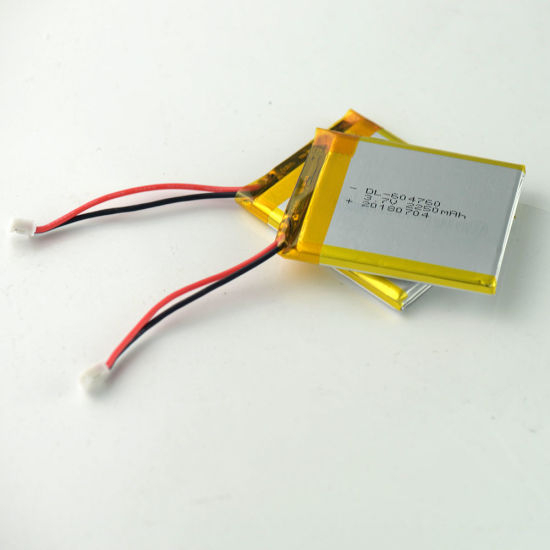 Wiederaufladbarer 604760 3,7 V 2250 mAh Lipo-Akku für digitale Produkte