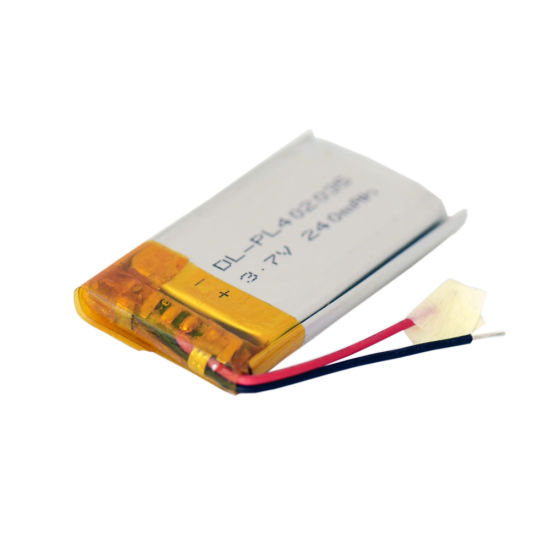 Fabrik 402035 240mAh Lithium-Ionen-Polymer-Akku Lipo-Batteriezelle für elektrisches Spielzeug