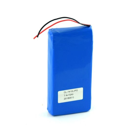 Wiederaufladbare Lthium-Polymer-Akkus 7.4V 10ah Batterien