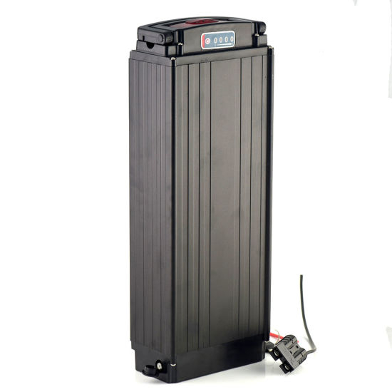 500W Elektrofahrradbatterie 36V 15ah Gepäckträger-Lithium-Batterie mit Aluminiumgehäuse + Lithium-Ionen-2A-Ladegerät