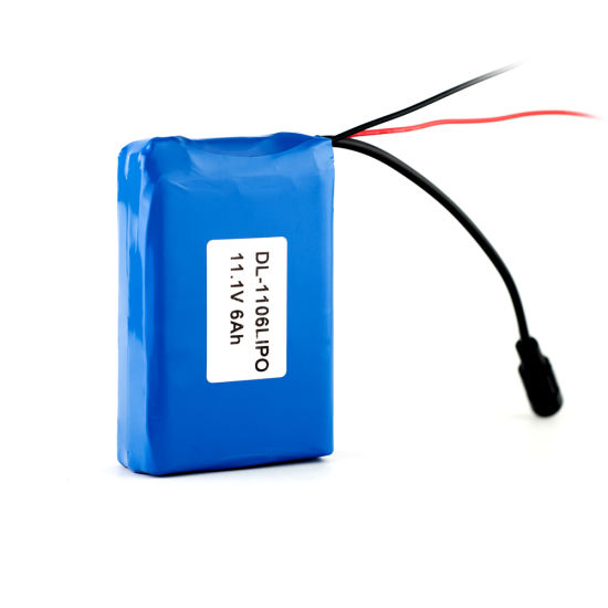 Wiederaufladbarer 12V 6ah Lipo-Akkupack