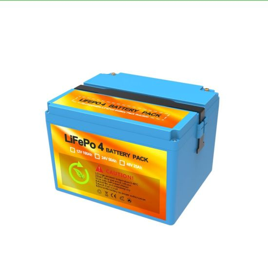 Deep Cycle Lithium EV Auto Solarbatterie 24V 50 Ah