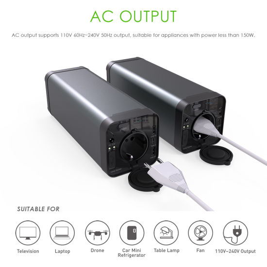 DC 12V Power Bank für Laptop AC 110V 220V Steckdose Netzteil