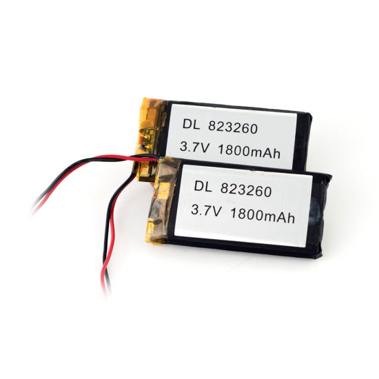 Lipo 3.7V 823260 1800mAh wiederaufladbarer Lithium-Ionen-Polymer-Akku für GPS-Tracker